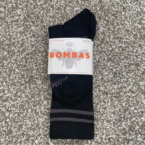 Unisex Bombas Calf Crew Socks - Black
